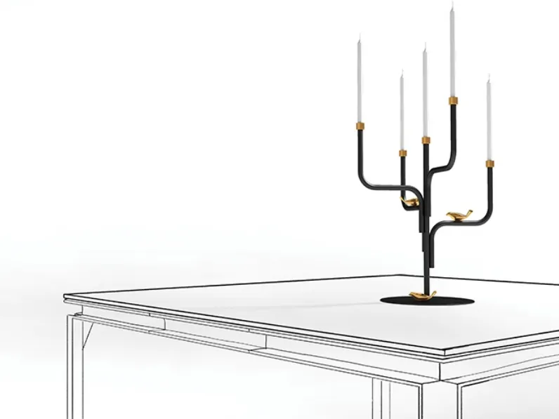 Candelabro Bird Watch Candle di Minotti Italia