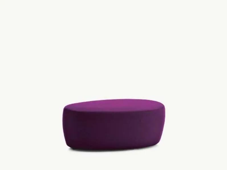 Pouf in tessuto Saruyama Island di Moroso