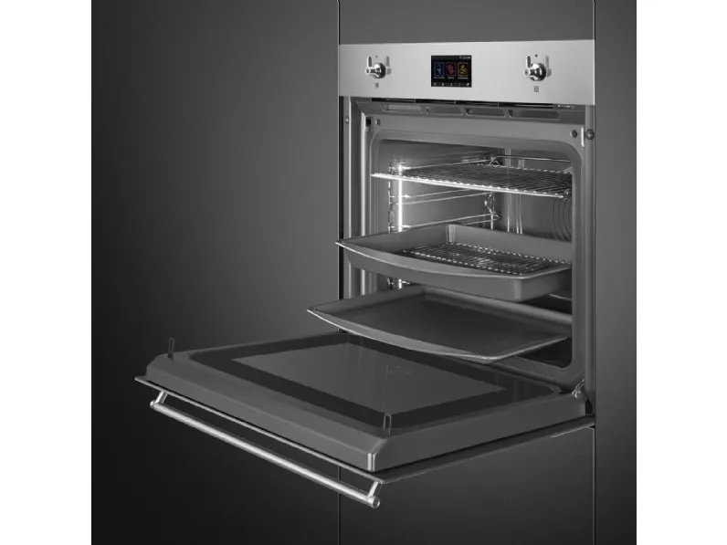 Forno SO6303APX Galileo Omnichef Multitech Classica di Smeg