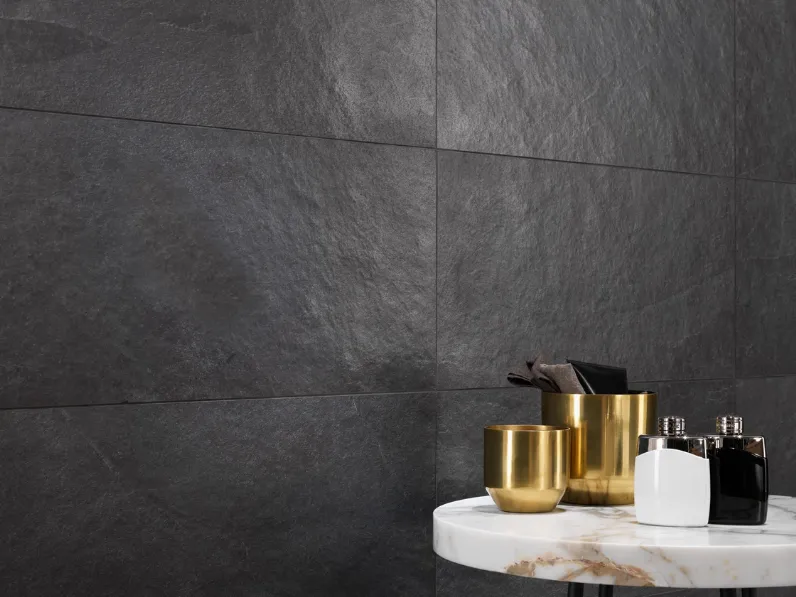 Piastrelle Waterfall Dark Flow di Lea Ceramiche