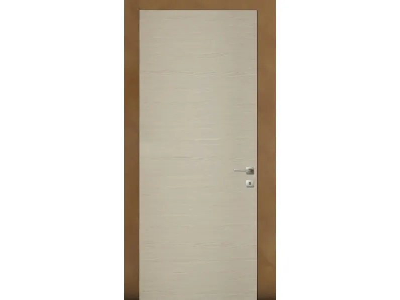 Porta per interni Nodoor3 battente in legno di Rovere Canapa di Effebiquattro
