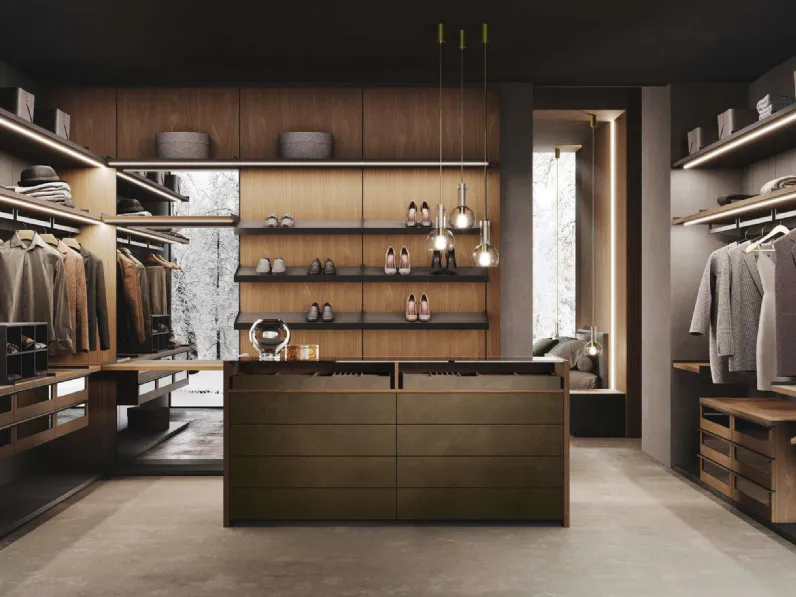 Cabina Armadio Walking 02 di GF Interiors