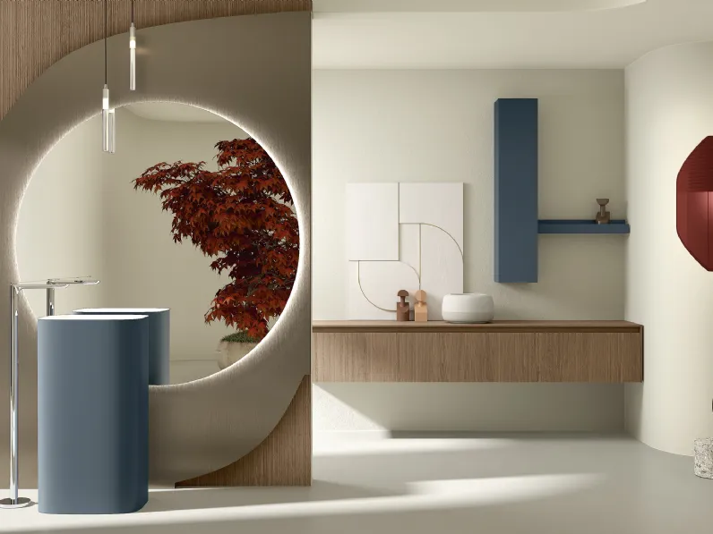 Mobile da Bagno Blend 603 in rovere di Rab Arredobagno