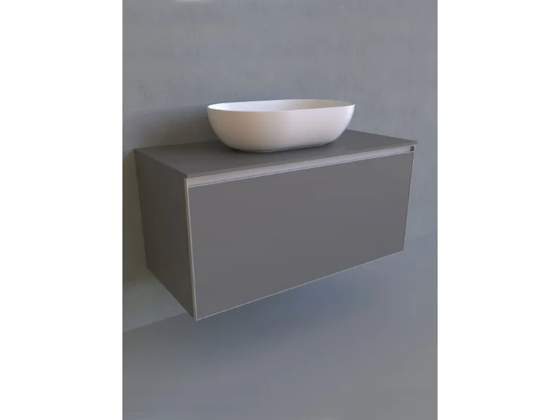 Mobile da Bagno Cubika 37 cm 105 sospeso di Flaminia