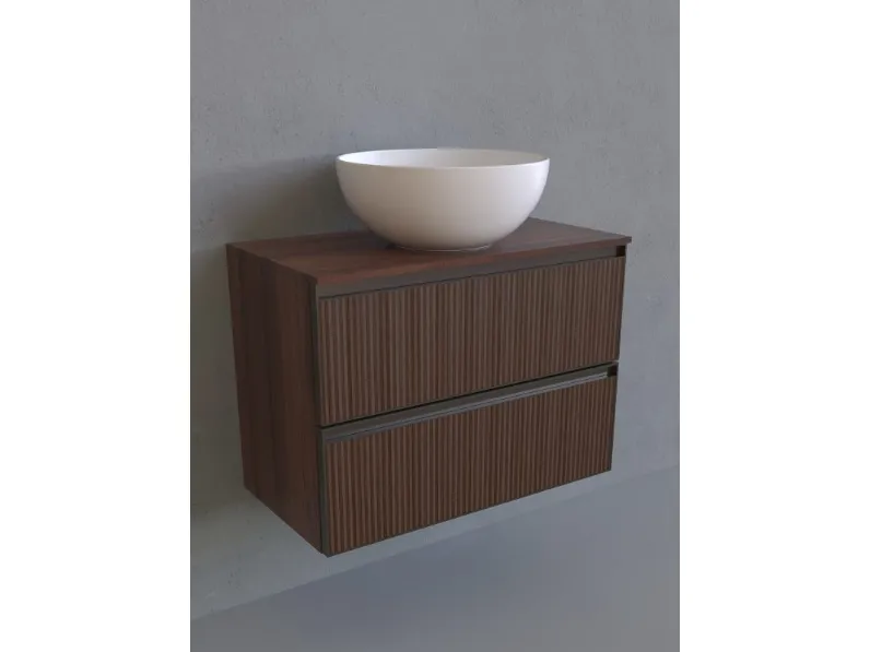 Mobile da Bagno sospeso Cubika 37 cm 70 di Flaminia