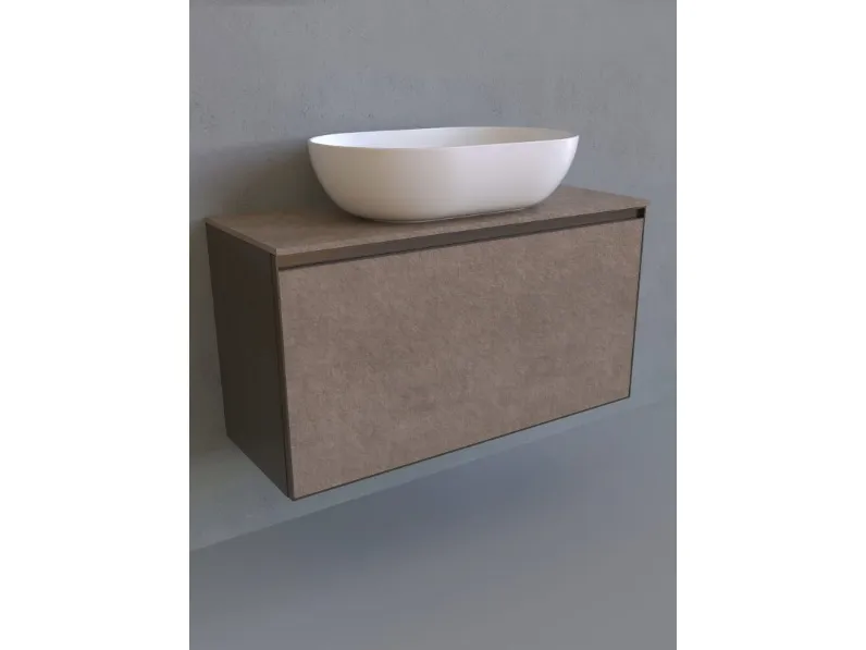 Mobile da Bagno Cubika 37 cm 95 sospeso di Flaminia