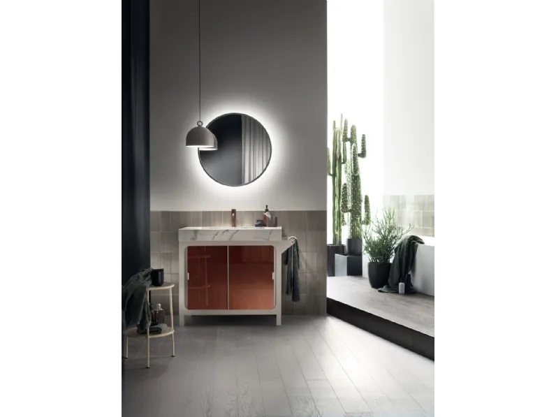 Mobile da Bagno Mistfits Bathroom in Metallo e Vetro di Scavolini Bathrooms