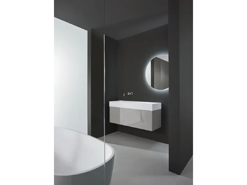 Mobile da Bagno sospeso S40 in laccato Londra lucido di Casabath