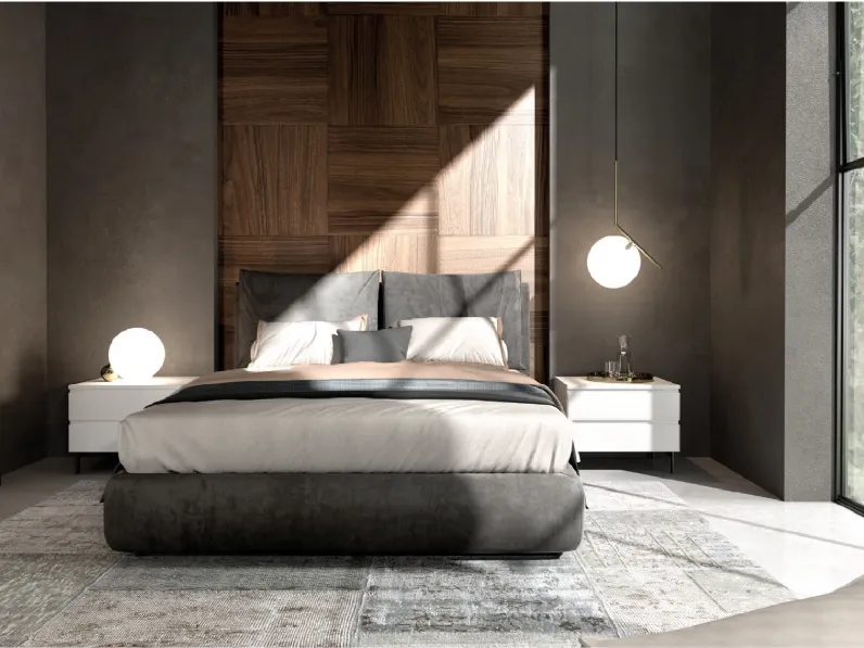 Letto con box contenitore Bossa di GF Interiors