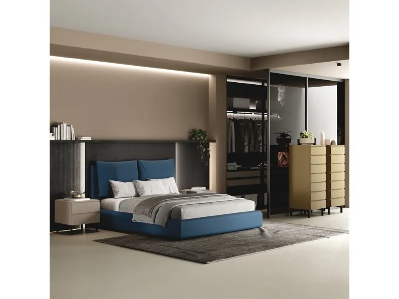 Letto con box contenitore Bossa di GF Interiors