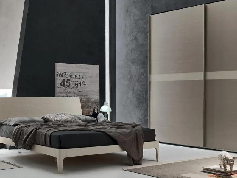 Letto Smart struttura in Frassino Juta di Maronese Acf