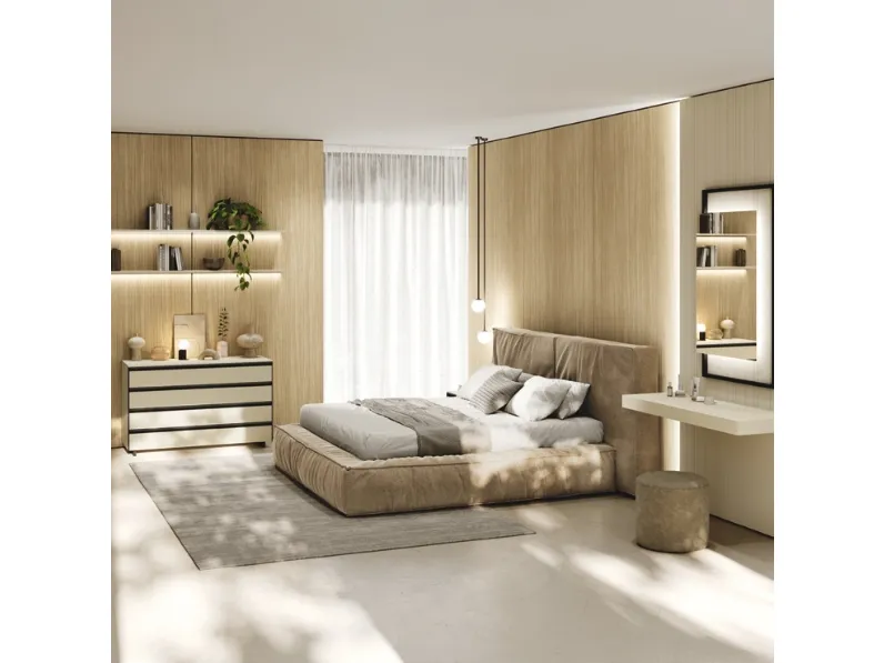 Letto in tessuto Pops di GF Interiors