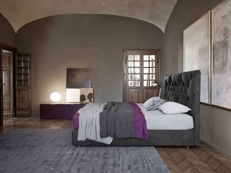 Letto in pelle Random di Flexteam