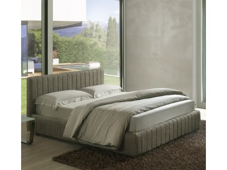 Letto contenitore in tessuto Feel Easy di Respace