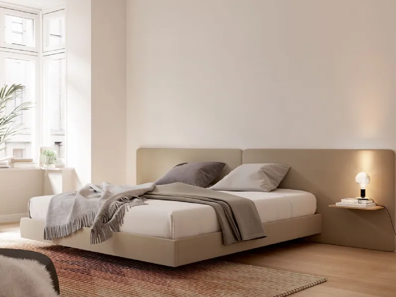 Letto con testiera Lota Bed Panel 1 di Treku