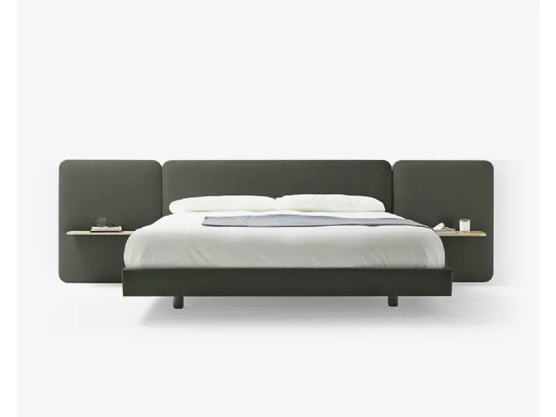 Letto con testiera Lota Bed Panel 3 di Treku