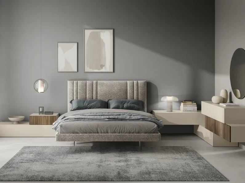 Letto matrimoniale Wave di Euro Design