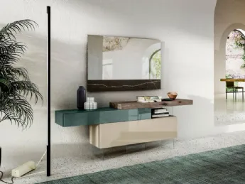 Mobile da Bagno sospeso 36e8 03 con Doppio Lavabo di Lago