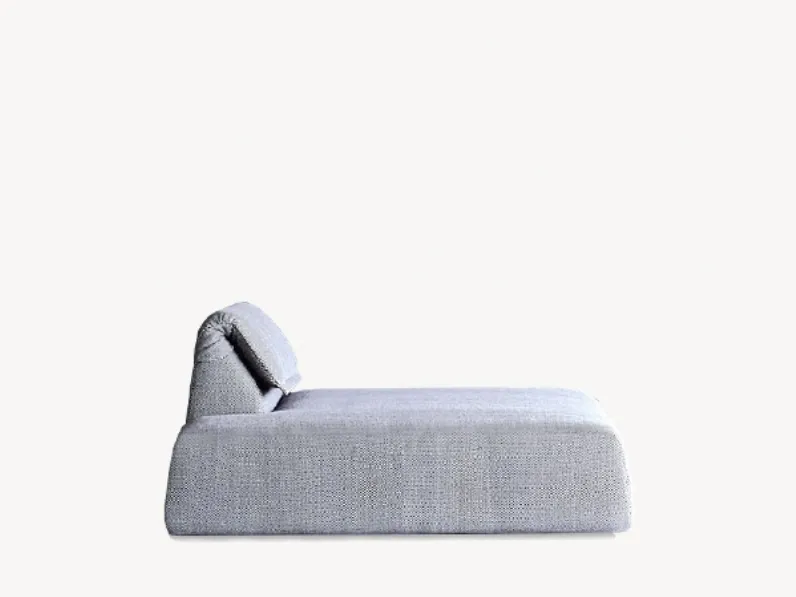 Chaise Longue in tessuto Highlands di Moroso