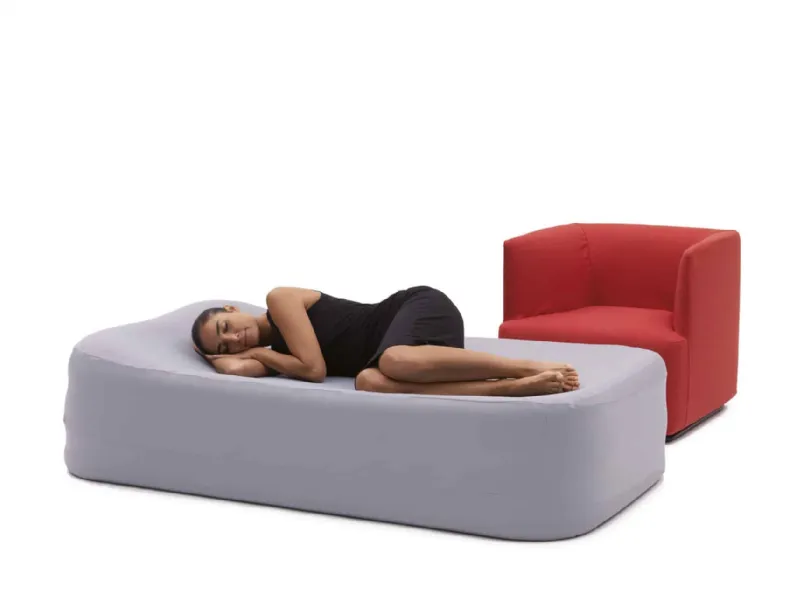 Poltroncina con letto gonfiabile in tessuto Mama di Campeggi