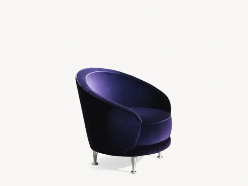 Poltroncina in tessuto New Tone di Moroso