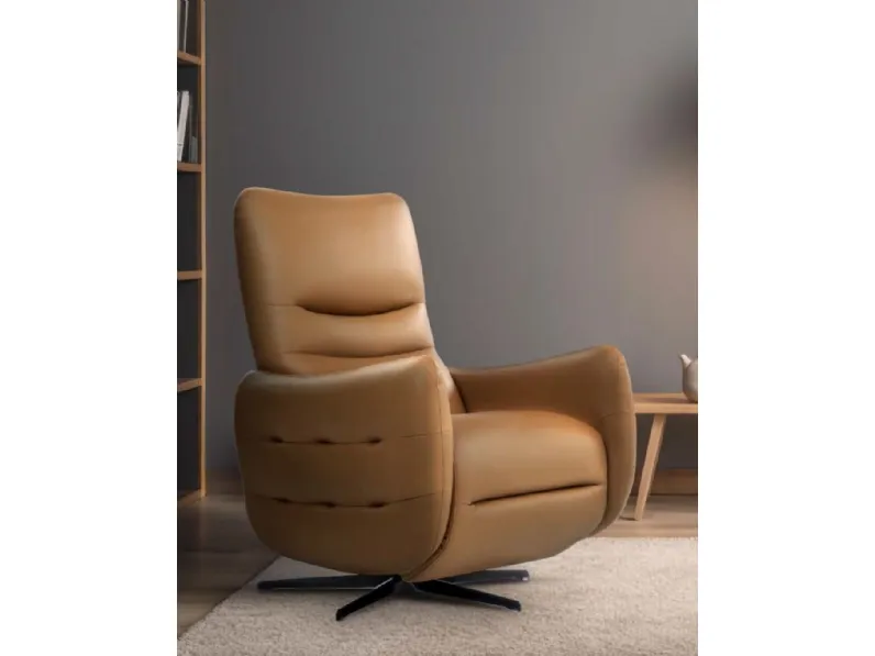 Poltrona relax Cabrini Swivel di Spaziorelax