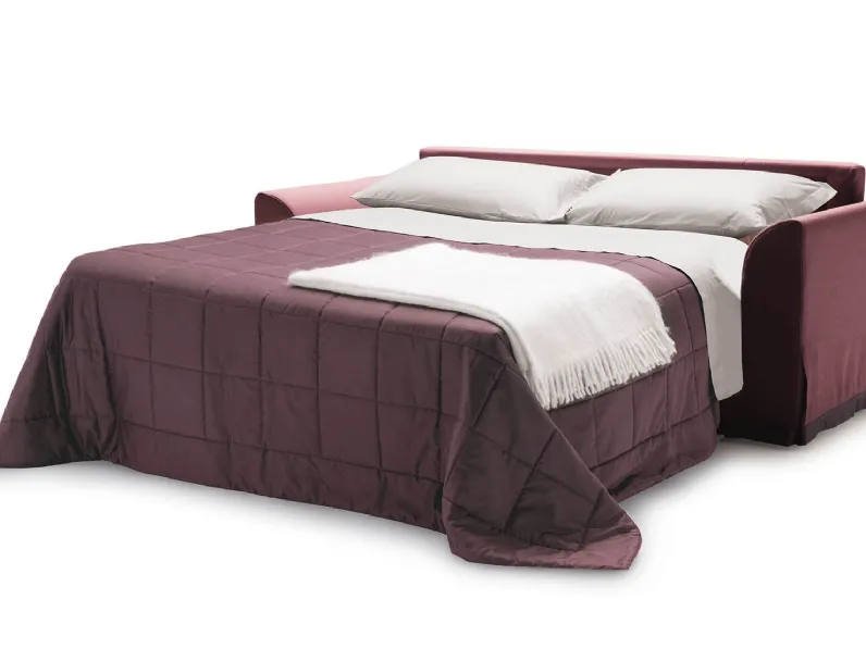 Divano letto lineare in tessuto Viola Ellis di Milano Bedding