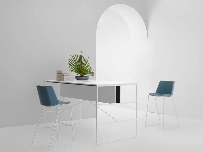 Sgabello Aiku Soft Stool di MDF Italia