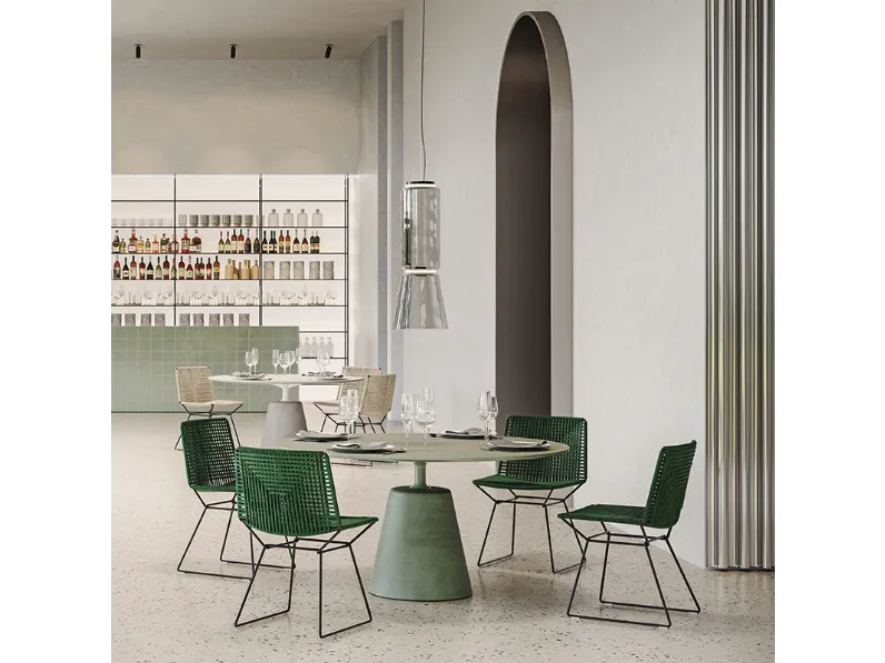 Sedia Neil Twist Chair di MDF Italia