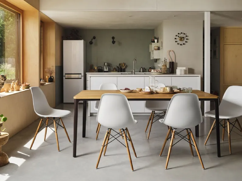 Tavolo in legno Plate Dining Table di Vitra