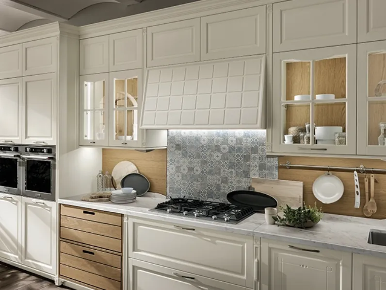 Cucina Classica lineare Portrait di Aster Cucine