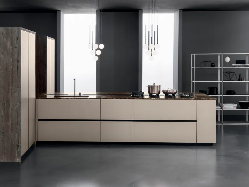 Cucina Design con penisola MI 02 di Mittel