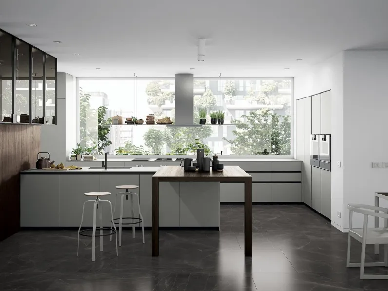 Cucina Design con penisola MK1 2 di Nova Cucina