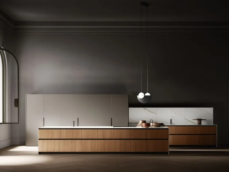 Cucina Design con isola Sistema 22 Pura di Alta Cucine