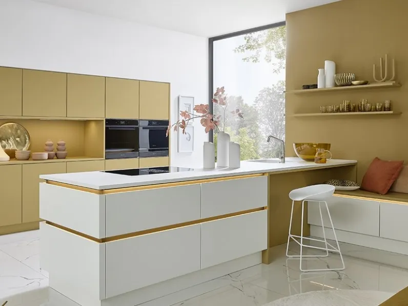 Cucina Design Soft Lack Caramello di Nolte