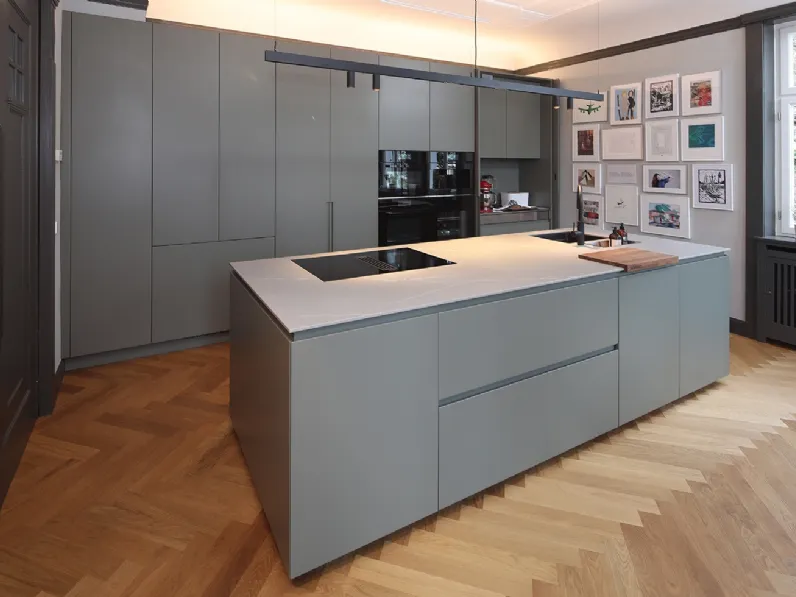 Cucina Design con isola ST 01 di Mittel