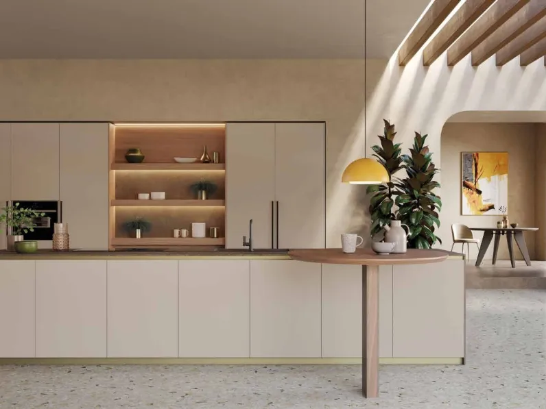 Cucina Design con isola T80 04 di Zecchinon Cucine