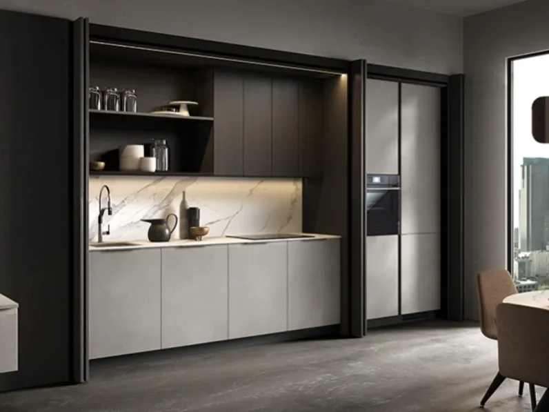 Cucina Moderna lineare Brera Academy di Aster Cucine