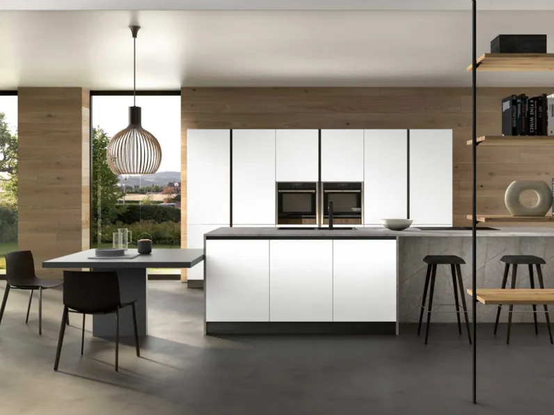 Cucina Moderna con isola Joy 08 di GM Cucine