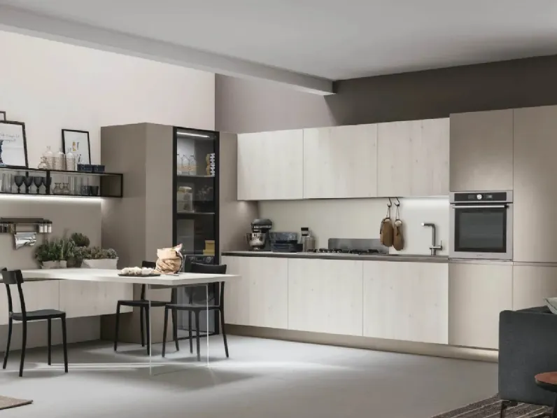 Cucina Moderna con penisola Infinity di Stosa