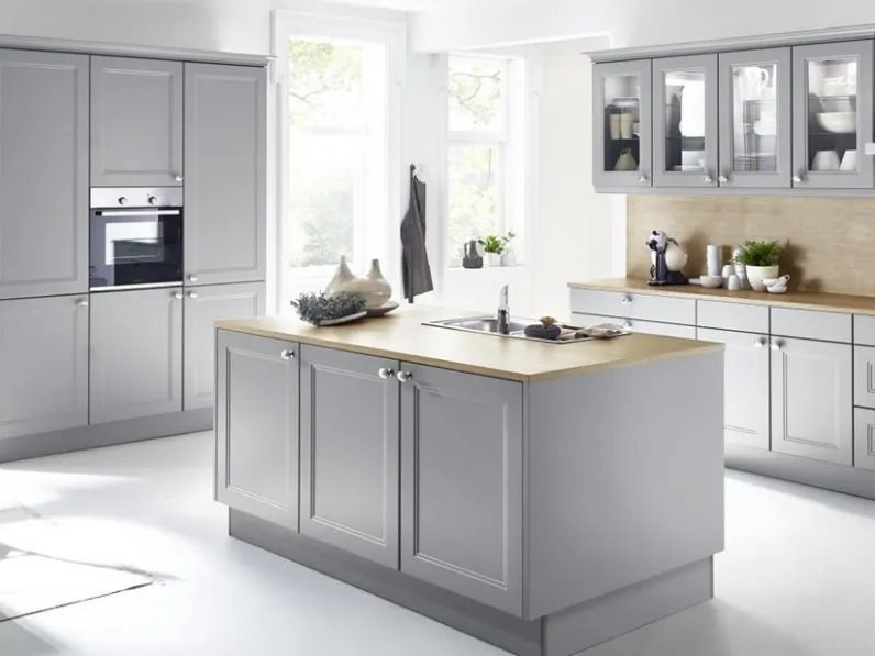 Cucina Moderna Windsor Lack Grigio di Nolte