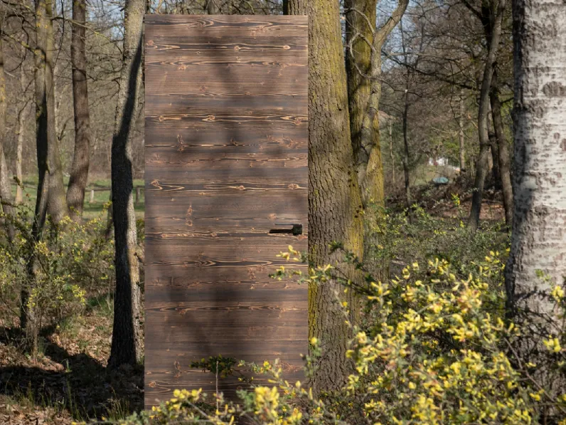 Porta interna Essenza Abete Petrolio di Sololegno