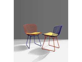 Bertoia Two Toned Side Chair