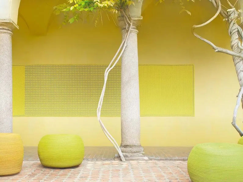 Pouf da giardino Otto di Paola Lenti