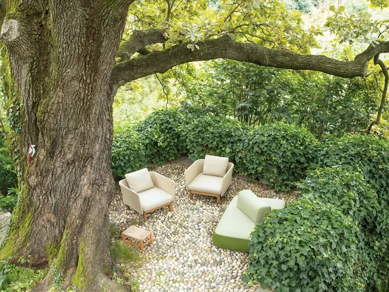 Poltrona da giardino Sabi di Paola Lenti