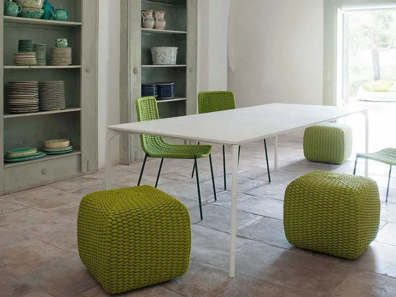 Pouf da giardino Tide di Paola Lenti